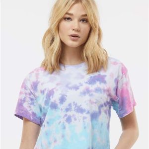 Women's Tie-Dyed Crop T-Shirt