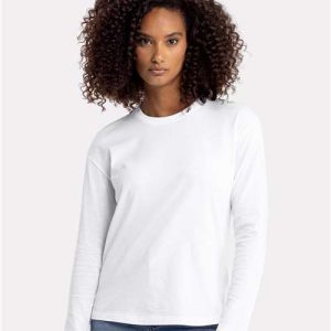 Next Level Women's Cotton Relaxed Long Sleeve T-Shirt