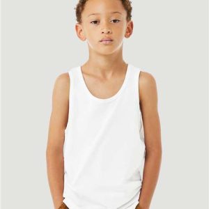 BELLA + CANVAS Youth Heather CVC Tank