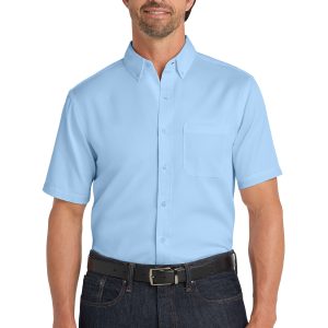 Port Authority® Short Sleeve SuperPro React™ Twill Shirt