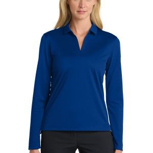 Nike Women's Dri-FIT Micro Pique 2.0 Long Sleeve Polo
