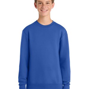 Port & Co™ Youth Core Fleece Crewneck Sweatshirt