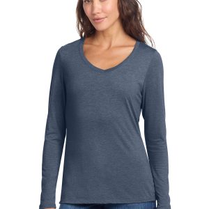 District® Women’s Perfect Tri® Long Sleeve V-Neck Tee