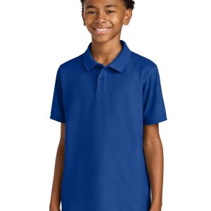 Port Authority® Youth Wearever Signature Pique Polo