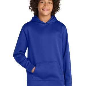 Sport-Tek® Youth Sport-Wick® Fleece Hooded Pullover