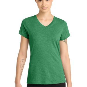 District® Women’s Perfect Blend® CVC V-Neck Tee