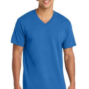 Port & Co™ Core Cotton V-Neck Tee