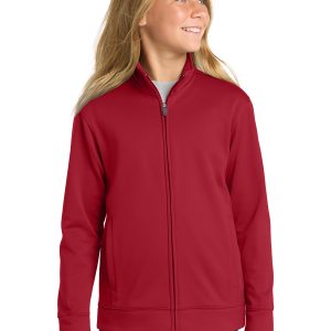 Sport-Tek® Youth Sport-Wick® Fleece Full-Zip Jacket