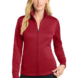 Sport-Tek® Women's Sport-Wick® Fleece Full-Zip Jacket