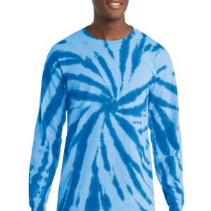 Port & Co™ Tie-Dye Long Sleeve Tee
