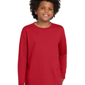 Gildan® Youth Heavy Cotton™ 100% Cotton Long Sleeve T-Shir