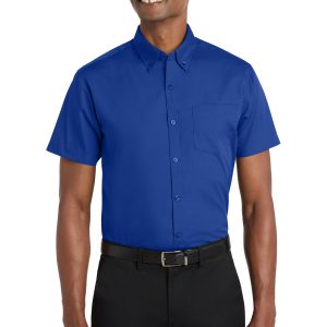Port Authority® Short Sleeve Carefree Poplin Shirt
