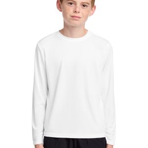 Port & Co™ Youth Long Sleeve Performance Tee