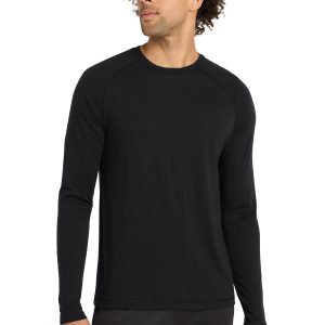 Sport-Tek® PosiCharge® Long Sleeve Tri-Blend Wicking Raglan Tee