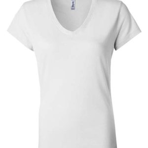 BELLA + CANVAS Women’s Jersey V-Neck Tee