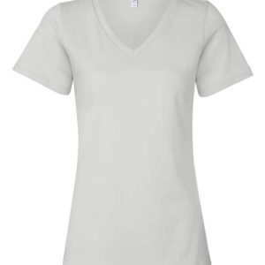 BELLA+CANVAS® Women’s Relaxed Jersey Short Sleeve V-Neck Tee