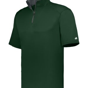 Adult B-Core 1/4 Zip Short Sleeve Pullover