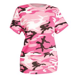 Women's Long Length Camo T-Shirt