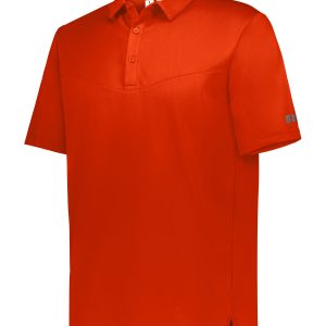 Russell Sideline Grid Polo